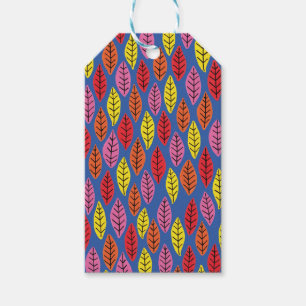 Etiqueta Para Presente Bright Leaf Gift Wrap