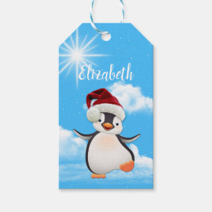 Etiqueta Para Presente Brincadeira Feliz Snowman