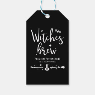 Etiqueta Para Presente Bruxas Brew