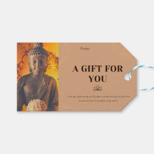Etiqueta Para Presente Buda cita um presente para você Presente Personali