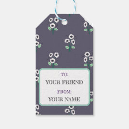 Etiqueta Para Presente Buquê Daisy Flower