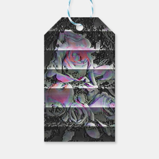 Etiqueta Para Presente Buquê Techno (Frente)