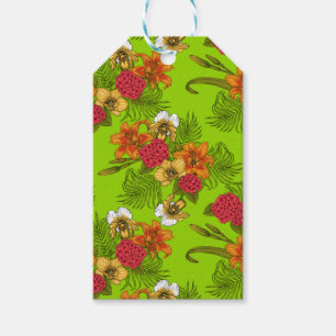 Etiqueta Para Presente Buquê tropical