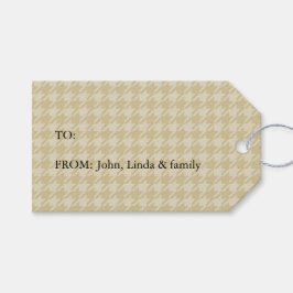 Etiqueta Para Presente Burstooth Amarelo