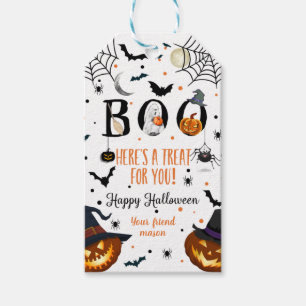 Etiqueta Para Presente Buu! Feliz Halloween