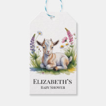 Cabrito com Flores Silvestres Chá de Bebê Agradeci