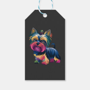 Etiqueta Para Presente Cachorro de Grafite Urbano