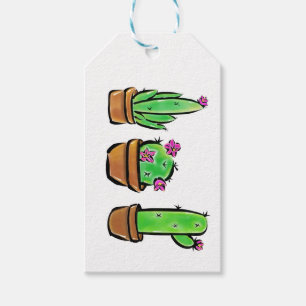 Etiqueta Para Presente Cactus cactos succultos