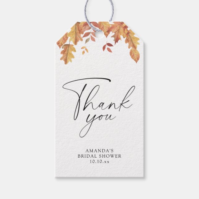 Etiqueta Para Presente Cair deixa chá de panela obrigado (Frente)