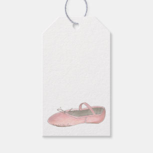 Etiqueta Para Presente Calçados cor-de-rosa Slippers Ballerina Dance Clas