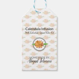 Etiqueta Para Presente Calêndula Banho & Corpo Caseiro