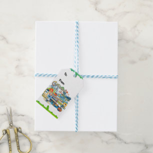 Etiqueta Para Presente California Dreaming com Filtro Greenleaf