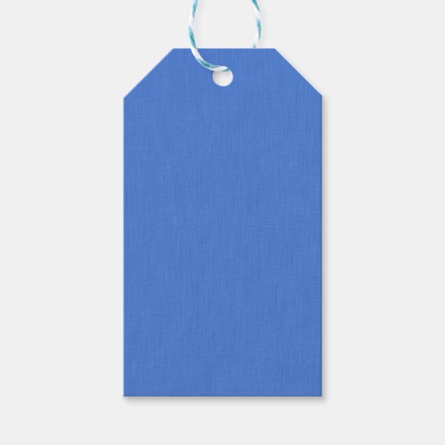 Etiqueta Para Presente Calm & simple visual blue textured background  (Frente)