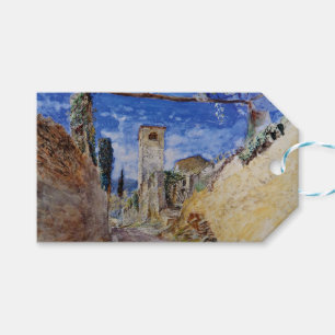 Etiqueta Para Presente Caminho de Vinha Italiano em Lucca