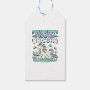 Etiqueta Para Presente Camisa Unicórnio Fungo Prado Unicórnio T-Shirt Des
