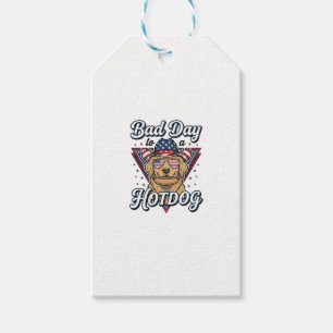 Etiqueta Para Presente Camisa Vintage de Cachorro-Quente do Retriever Dou
