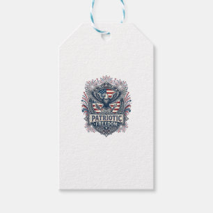 Etiqueta Para Presente Camiseta Gráfica Vetorial do Festival de Fogos Pat