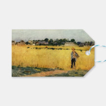 Campo de grãos (por Berthe Morisot)