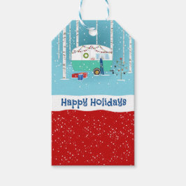 Etiqueta Para Presente Campo de Natal