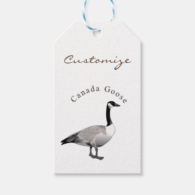 Etiqueta Para Presente Canadá Goose Gander Thunder_Cove (Frente)