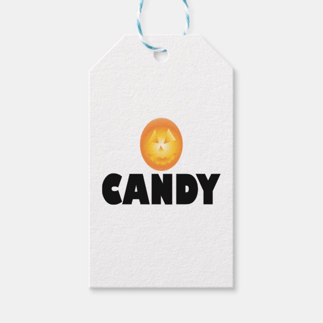 Etiqueta Para Presente Candy Halloween (Frente)