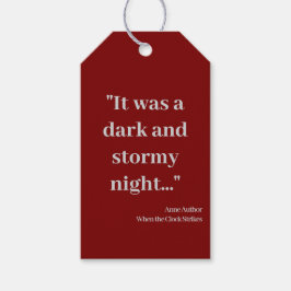 Etiqueta Para Presente Características do Marcador de Livro Promocional c