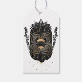 Etiqueta Para Presente Caranguejo Cósmico Místico