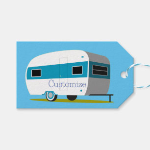 Etiqueta Para Presente Caravana Camper RV Thunder_Cove