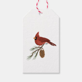 Etiqueta Para Presente Cardinal