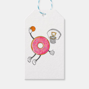 Etiqueta Para Presente Carimbo de Comida do Buraco Rosquinha