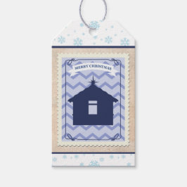 Etiqueta Para Presente Carimbo de Papel Retroativo Personalizado Nativida