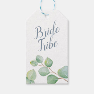 Etiqueta Para Presente Cartão de apresentação BRIDESMAID, Greenery Euc