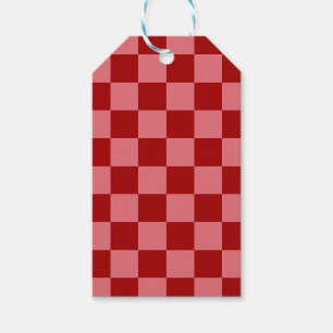 Etiqueta Para Presente Cartão de Crédito Vermelho Candy e Rosa Candy