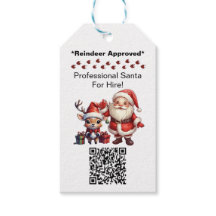 Cartão de Visita do Papai Noel com Dois Lados Ediç