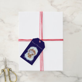Etiqueta Para Presente casa de fada de Natal