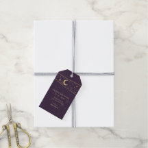 Casamento Celestial Estrelas e Lua Deep Purple