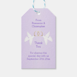 Etiqueta Para Presente Casamento Colorido Design Lilac