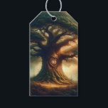 Etiqueta Para Presente Casamento de Floresta Rústica Encantada Encantada<br><div class="desc">Etiquetas de presentes</div>