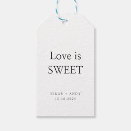 Etiqueta Para Presente Casamento elegante