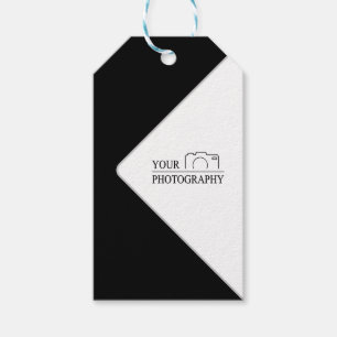 Etiqueta Para Presente Casamento Elegante Adicionar Fotografia Personaliz