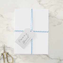 Etiqueta Para Presente Casamento Elegante Personalizado