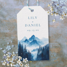 Casamento entre Montanhas Rustic Boho Blue Waterco
