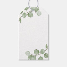 Casamento Eucalyptus vazio Watercolor