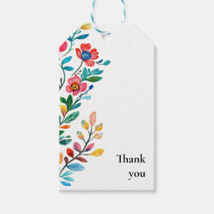 Etiqueta Para Presente Casamento Floral Mexicano Personalizado
