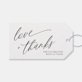 Etiqueta Para Presente Casamento Moderno Elegante Obrigado Marcas Favoráv