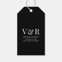 Casamento Negro e Branco minimalista elegante