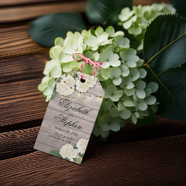 Etiqueta Para Presente Casamento Obrigado Flor Cordas Luzes Madeira russa