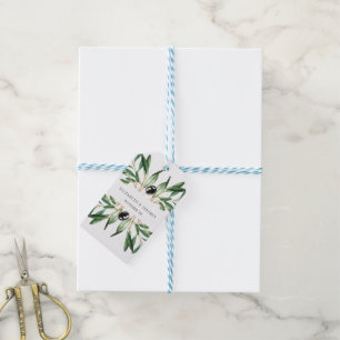 Etiqueta Para Presente Casamento Rustic Modern Geométrico Olive Brands