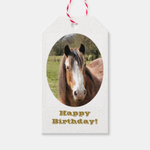 ETIQUETA PARA PRESENTE CAVALO