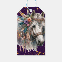 Etiqueta Para Presente Cavalo Boho Lindo